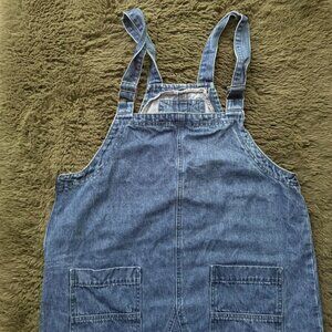 Women's Blue and Navy Dress